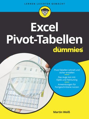 cover image of Excel Pivot-Tabellen für Dummies